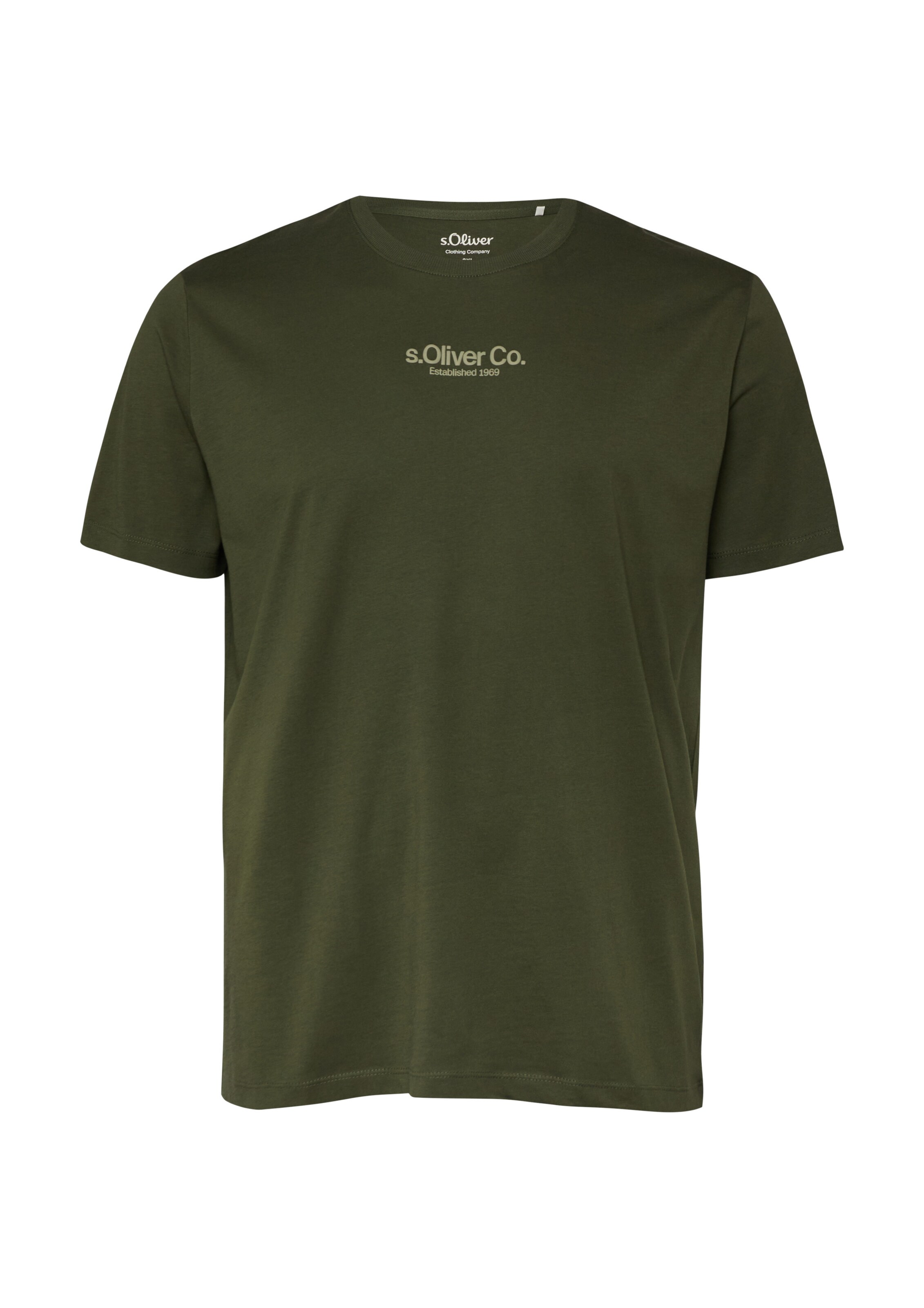 T-Shirt s.Oliver en vert : devant