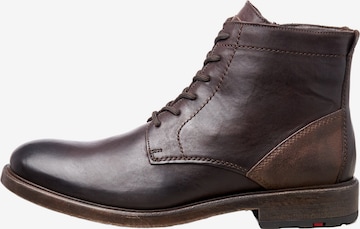 LLOYD Lace-Up Boots 'Dual' in Brown: front