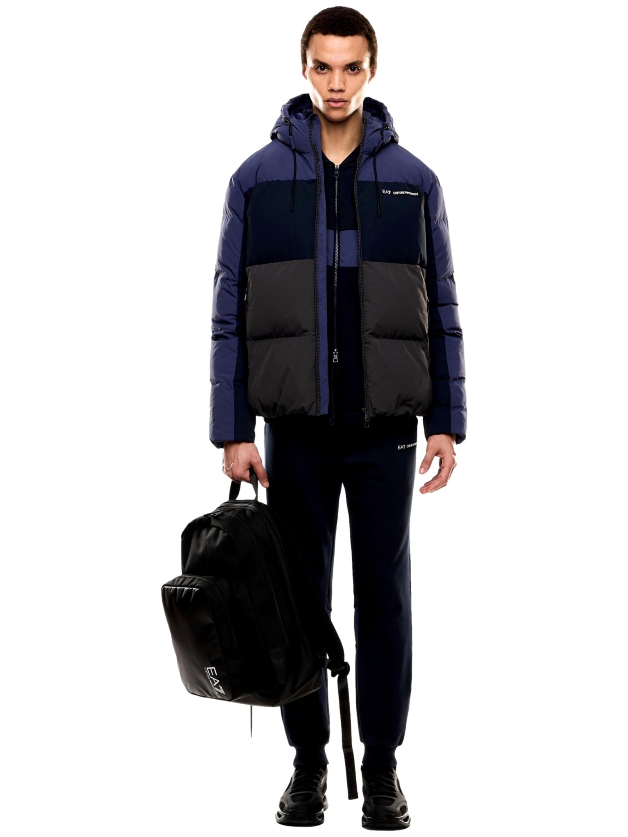 EA7 Emporio Armani Jacke in Blau
