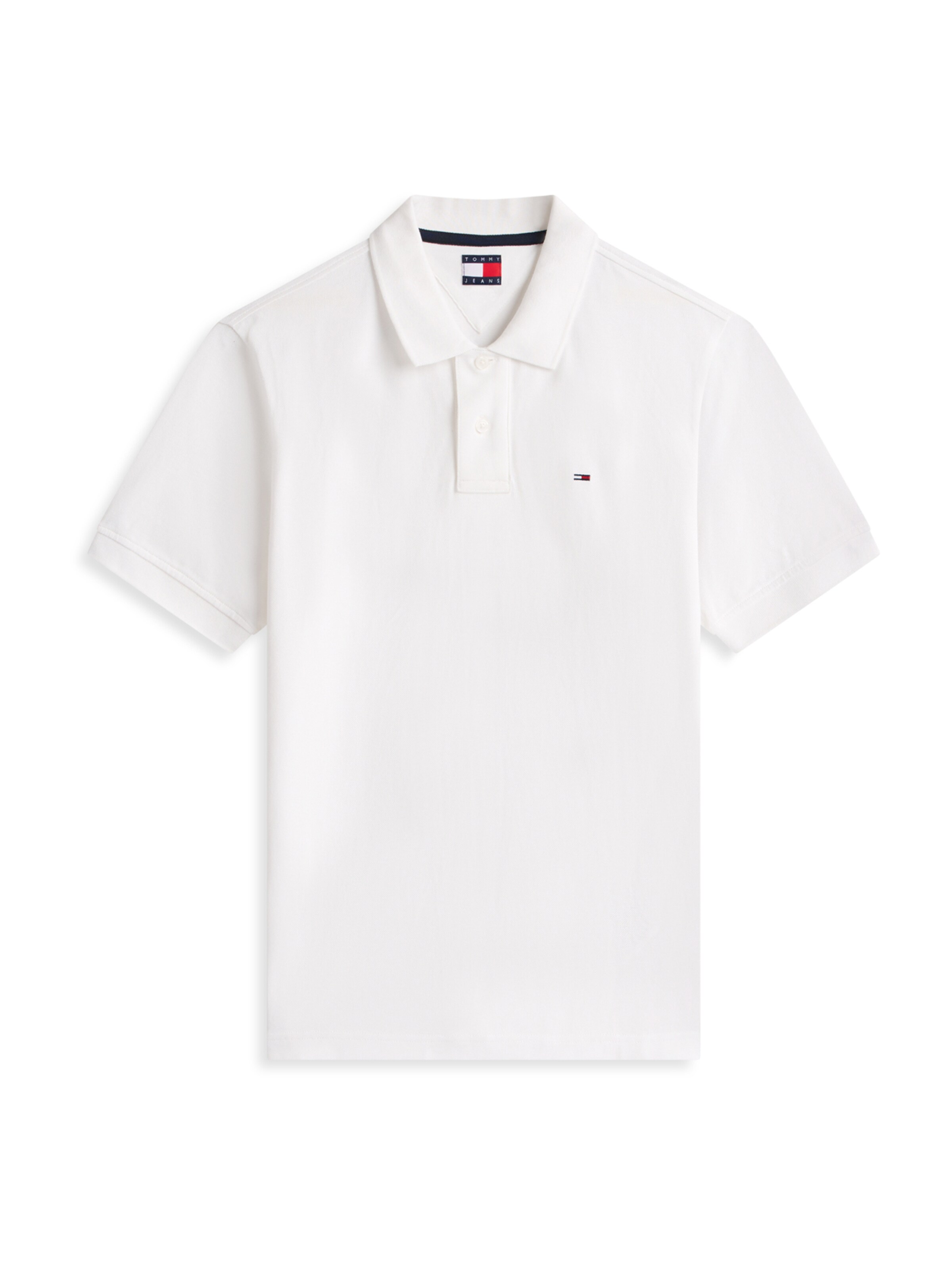 Tommy Jeans Koszulka 'ESS' w kolorze biały: przód