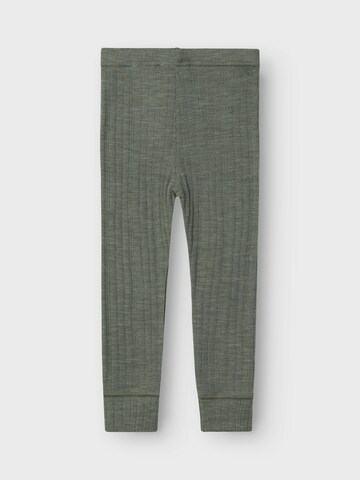 NAME IT - Skinny Leggings 'NMMWang' en verde