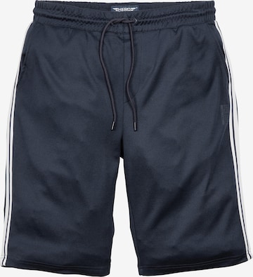 Hero Slimfit Shorts in Blau: Vorderseite