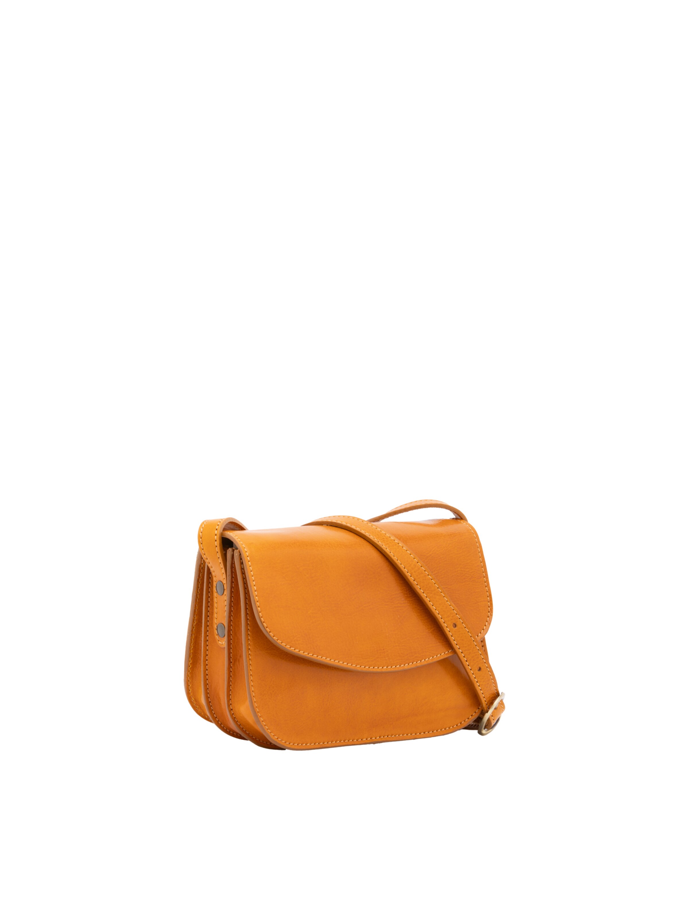 Viola Castellani Umhängetasche in Gelb: Vorderseite