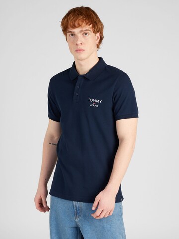 Tommy Jeans - Camiseta en azul: frente