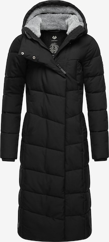 Manteau d’hiver 'Pavla' Ragwear en noir : devant