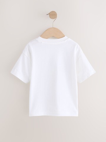 T-Shirt Next en blanc