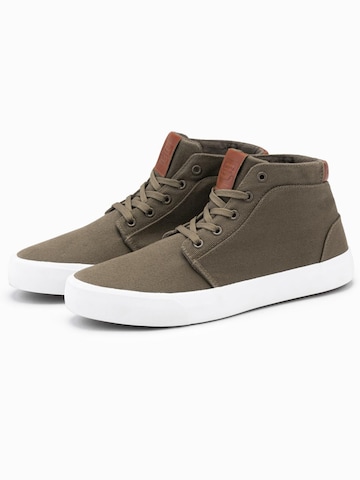 Ombre Sneaker high i grøn