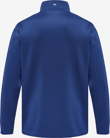 Hummel Sportsweatjacke 'Poly' in Blau