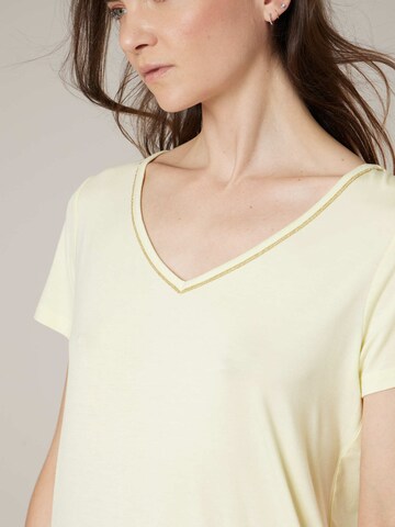 T-shirt 'Casa' Deeluxe en jaune