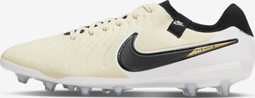 NIKE Soccer Cleats 'Tiempo Legend 10 Pro AG-Pro' in Yellow: front