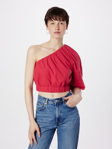 Abercrombie & Fitch Blouse 'BARE' in Lila: voorkant