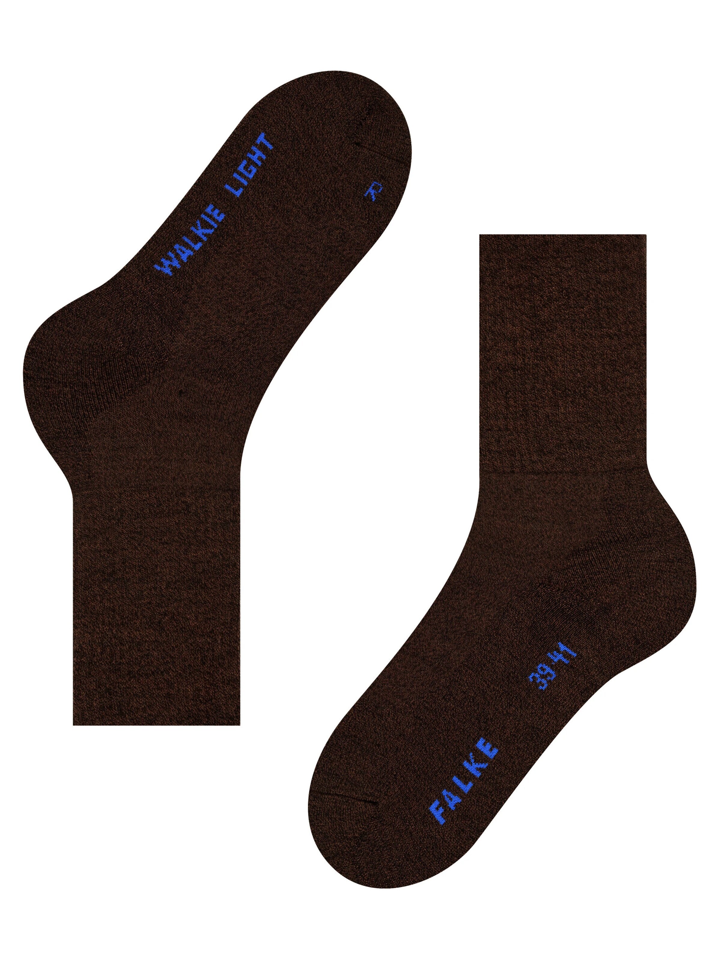 FALKE Socks 'Walkie Light' in Brown