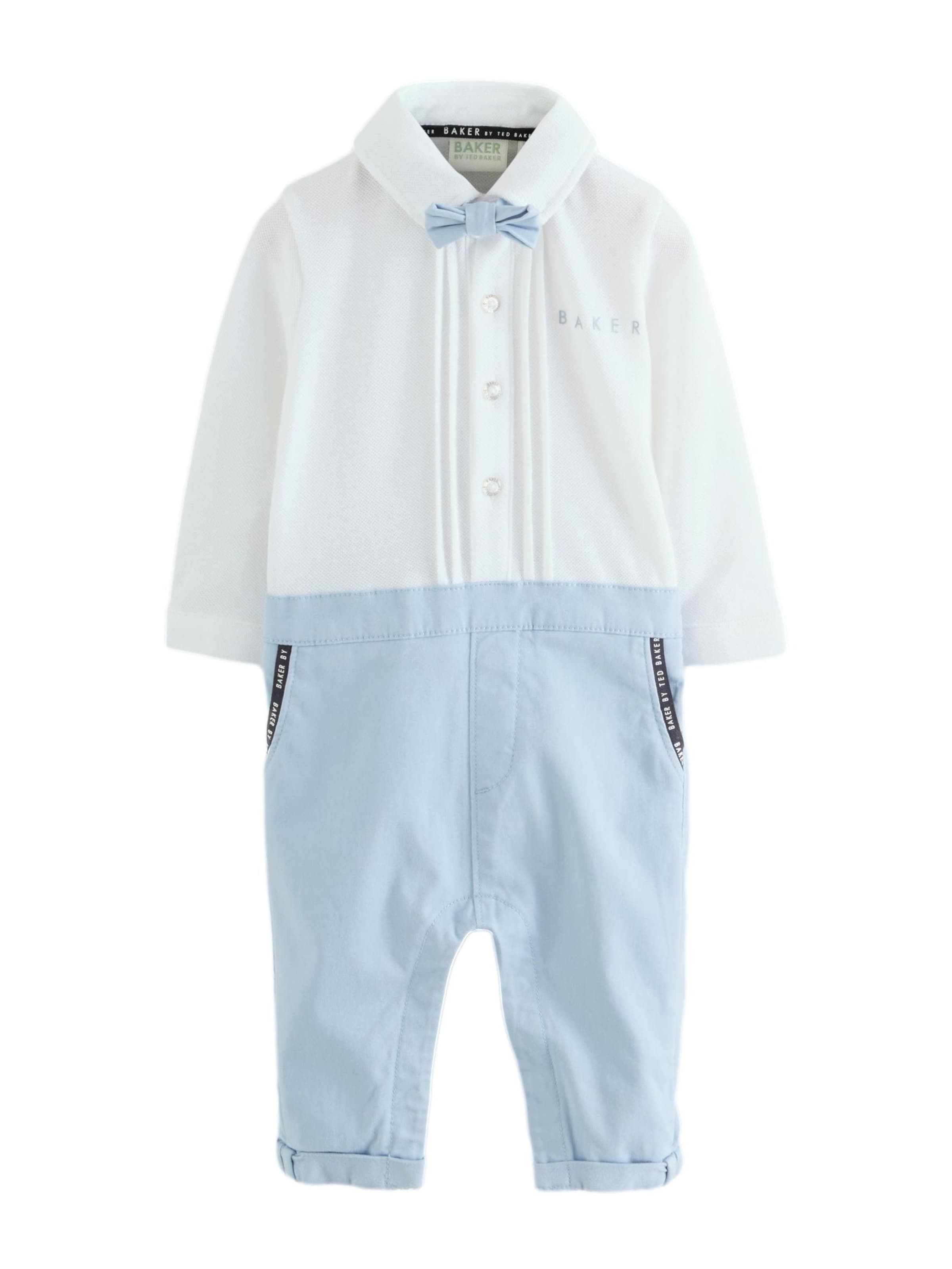 Baker by Ted Baker Ползунки/боди в Синий: спереди