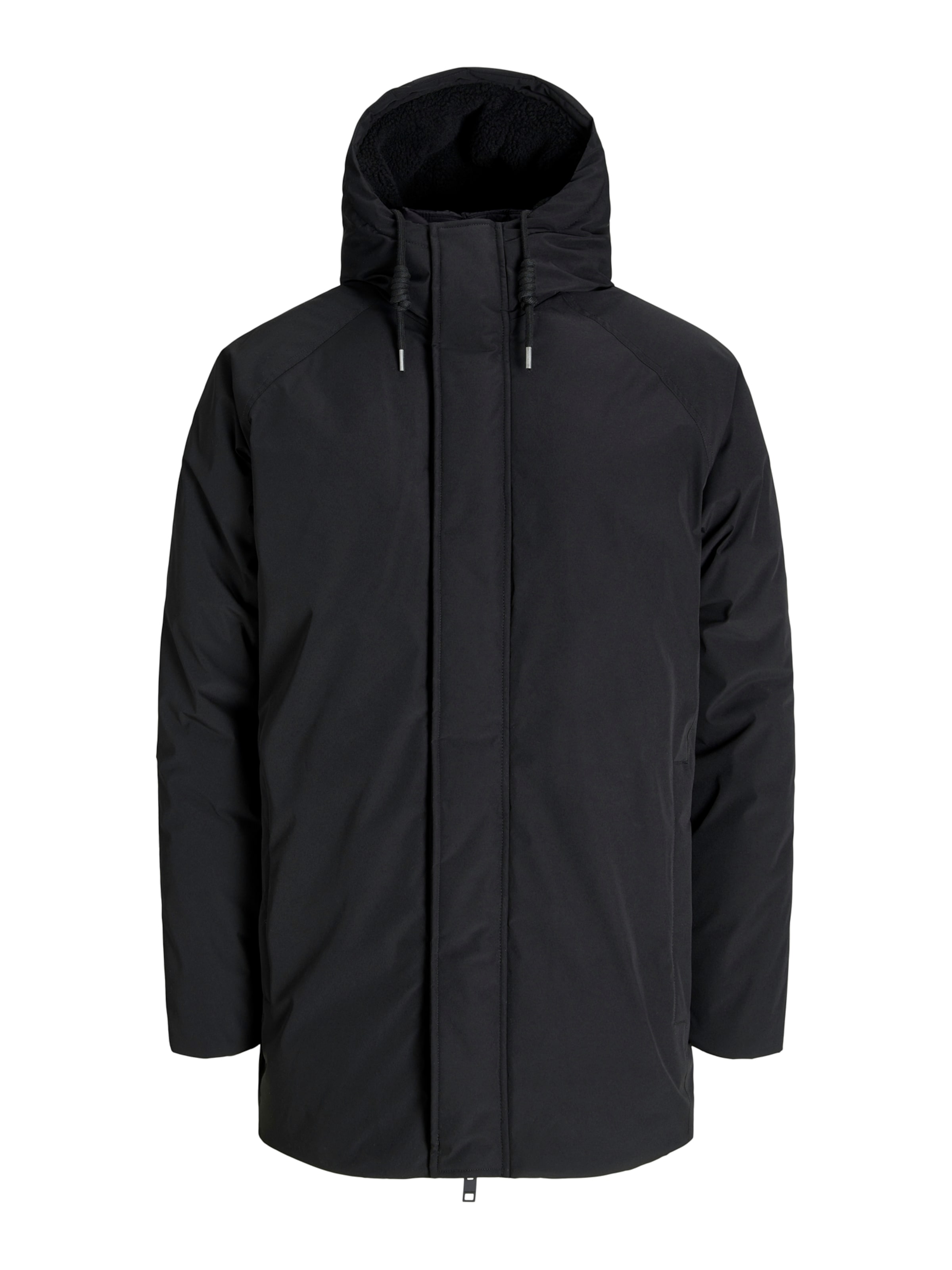JACK & JONES Vinterparka 'JJEWood' i sort: forside