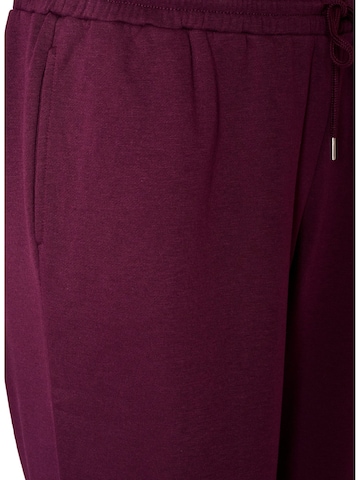 Zizzi Regular Hose 'Flamela' in Lila