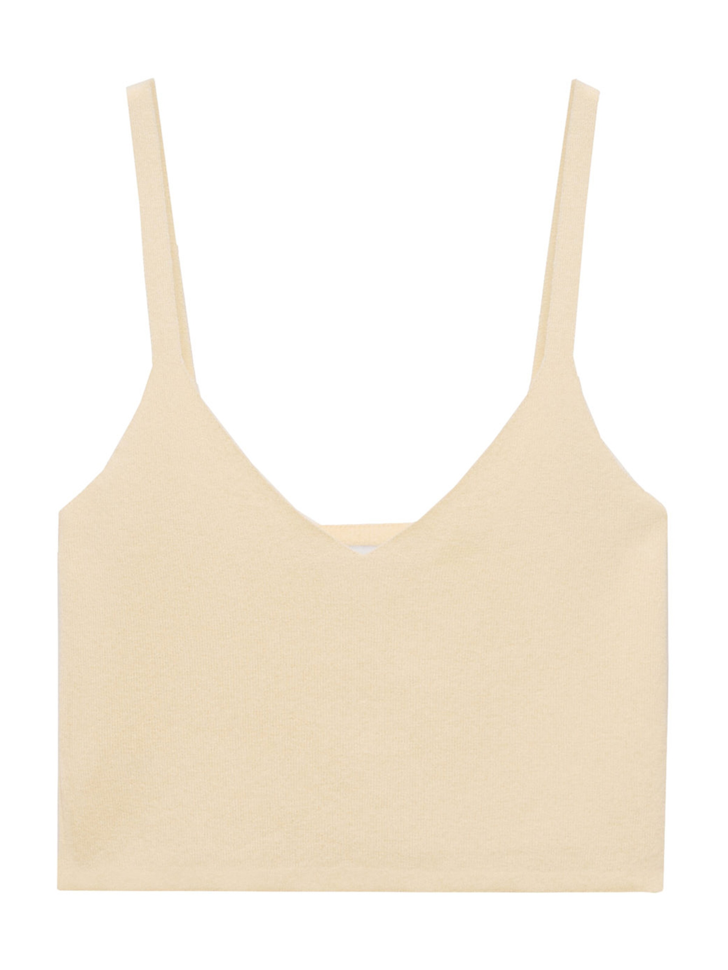 MANGO Top 'SIMBA' in Beige: Vorderseite
