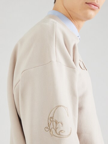 Felpa di Carlo Colucci in beige