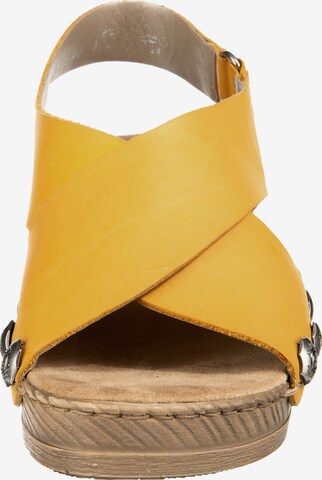 Rieker Sandals in Yellow