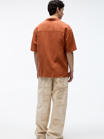 Comfort fit Camicia di Pull&Bear in marrone