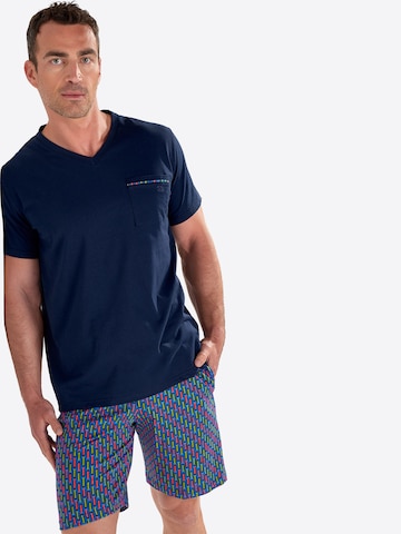 Pyjama long ' Sleepwear Bellagio ' HOM en bleu