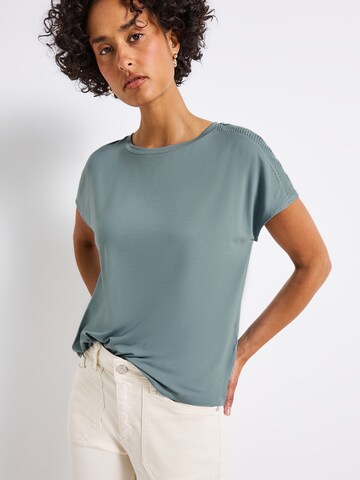 STREET ONE Shirt in Blue: front