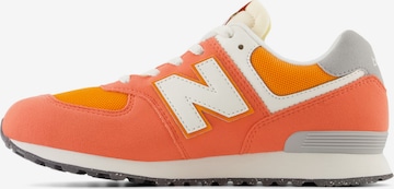 Baskets '574' new balance en orange