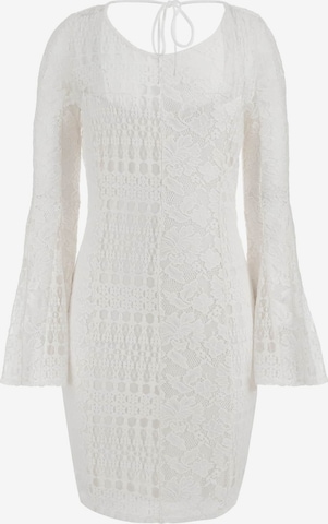 GUESS Cocktail Dress in White: front