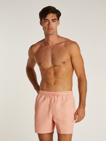 Calvin Klein Swimwear Badeshorts i orange: forside