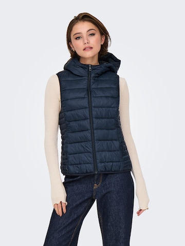 ONLY Bodywarmer 'ONLABBIE' in Blauw: voorkant