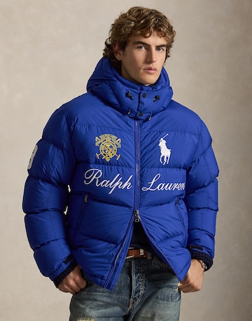 Polo Ralph Lauren Winter jacket in Blue: front