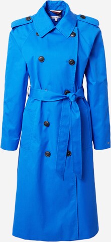 TOMMY HILFIGER Between-seasons coat in Blue: front