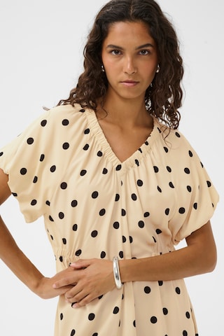 Robe 'SLArjana' SOAKED IN LUXURY en beige