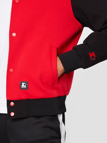 Starter Black Label Prechodná bunda - Červená