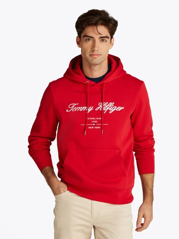 TOMMY HILFIGER Sweatshirt in Red: front