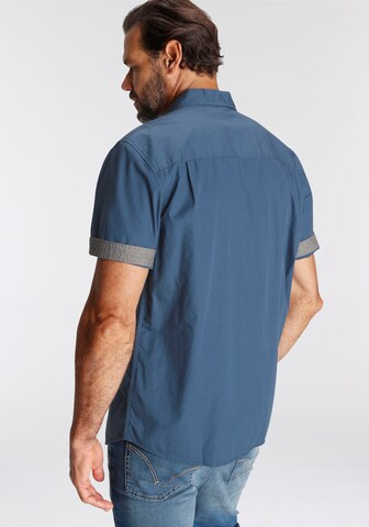 Man's World Regular fit Business Shirt in Blue