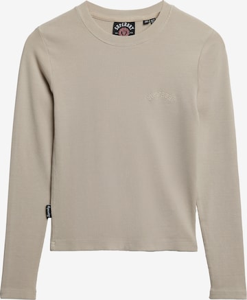 T-shirt 'Athletic Essentials' Superdry & Co en gris : devant