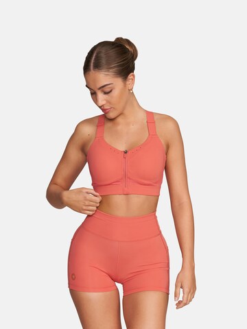 GOLD´S GYM APPAREL Bustier Sports-BH 'Geena' i orange: forside