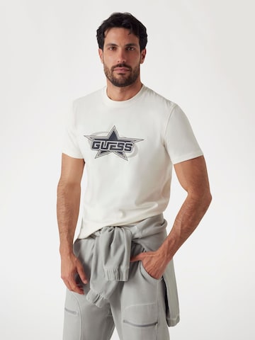 GUESS Shirt in White: front