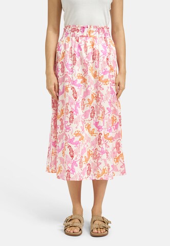 Milano Italy Skirt in Pink: front