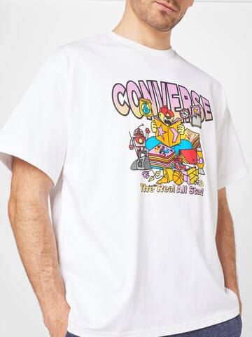 T-Shirt CONVERSE en blanc