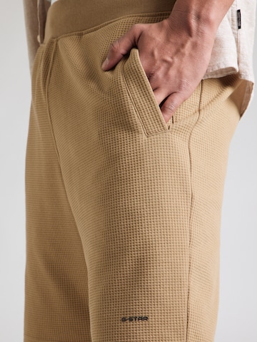 G-STAR Regular Trousers in Beige