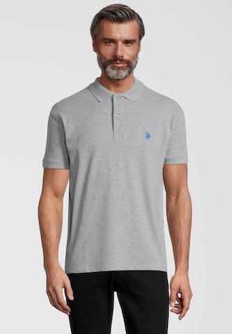 U.S. POLO ASSN. Shirt in Grijs: voorkant