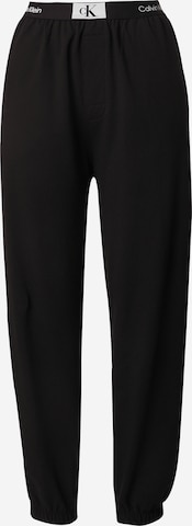 Pantaloncini da pigiama di Calvin Klein Underwear in nero: frontale
