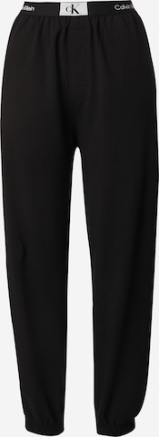 Calvin Klein Underwear - Calças de pijama em preto: frente