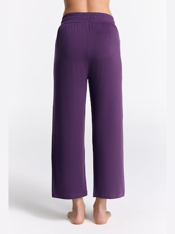 True North Wide leg Pants 'Weite Hose' in Purple
