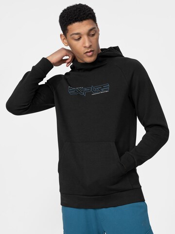 4F Sportsweatshirt i svart: forside