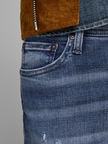 Coupe slim Jean 'Glenn' JACK & JONES en bleu