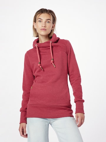 Felpa 'NESKA' di Ragwear in rosa: frontale