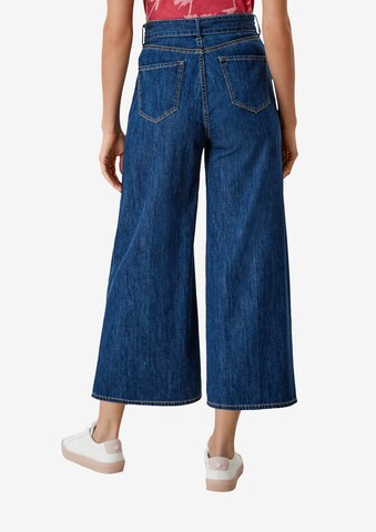 s.Oliver Wide Leg Jeans in Blau