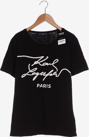 Karl Lagerfeld Top & Shirt in L in Black: front